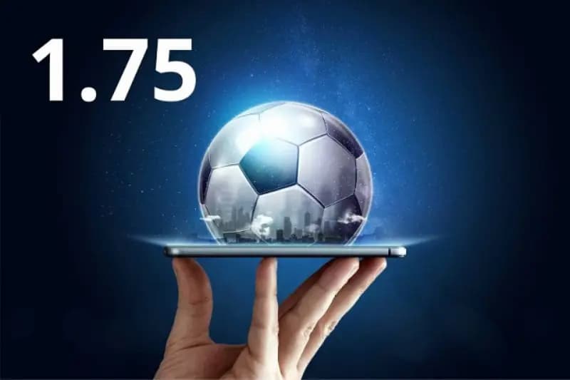 Cách tính xác suất thắng thua trong kèo chấp 1.75