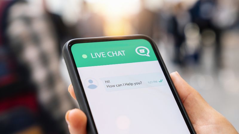 Liên lạc trực tuyến với nhà cái qua Livechat