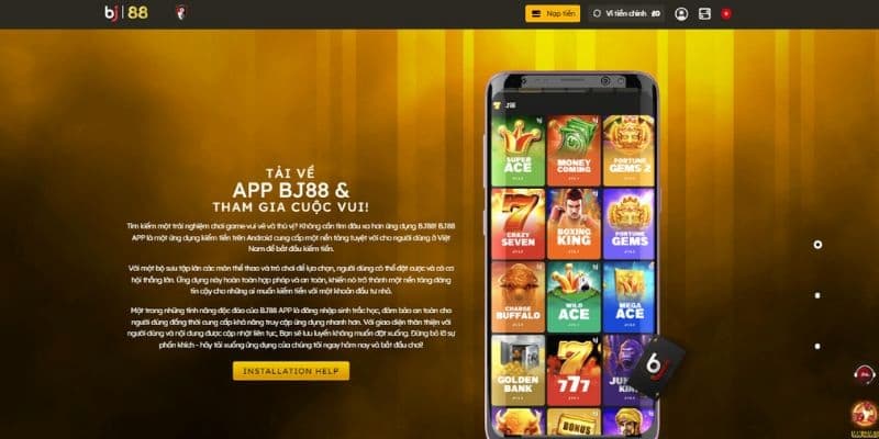 Hướng dẫn tải app BJ88 cho newbie trên IOS và Android